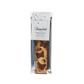 SUMMERBIRD AMBER ORANGE CROQUANT CHOKOLADEBAR 110 G.