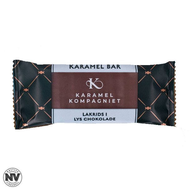 KARAMEL KOMPAGNIET - KARAMELBAR, LAKRIDS I LYS CHOKOLADE