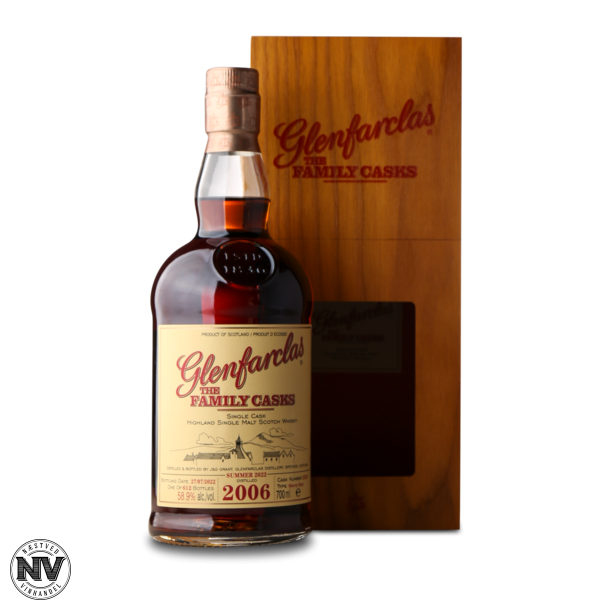 GLENFARCLAS THE FAMILY CASKS, SINGLE MALT WHISKY VINTAGE 2006, 16 R