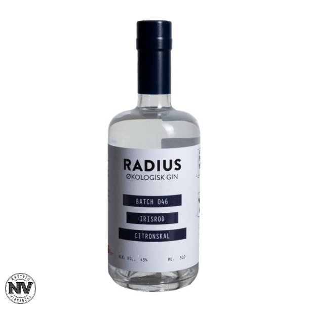 RADIUS GIN, BATCH 46 - IRISROD &amp; CITRONSKAL