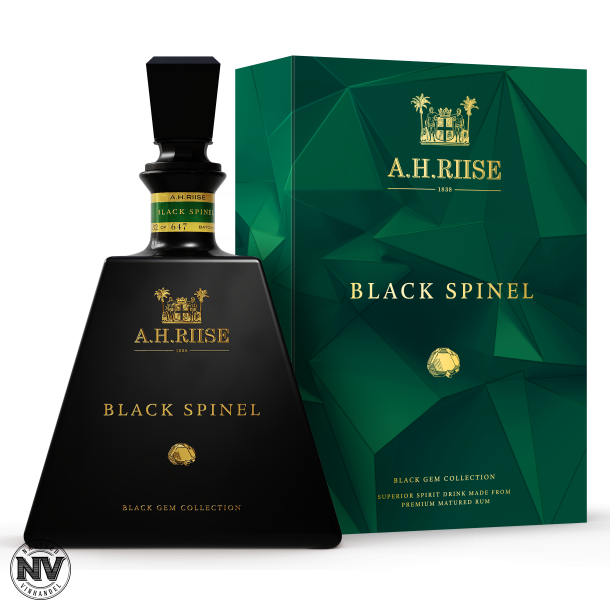 A.H. RIISE BLACK GEM COLLECTION - BLACK SPINEL