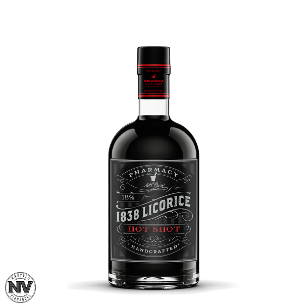 A.H. RIISE PHARMACY LICORICE HOT, LAKRIDS SHOT