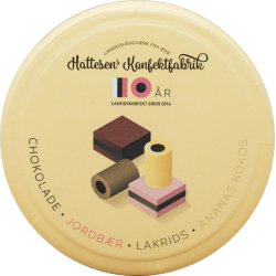 HATTESENS KONFEKTFABRIK - 10 �RS JUBIL�UMS �SKE