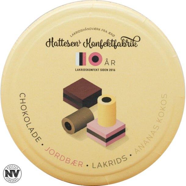 HATTESENS KONFEKTFABRIK - 10 �RS JUBIL�UMS �SKE