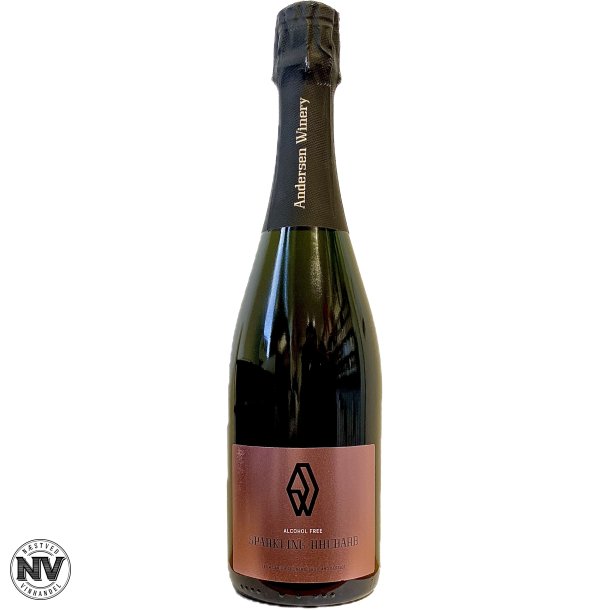 ANDERSEN WINERY, SPARKLING RHUBARB - ALKOHOLFRI