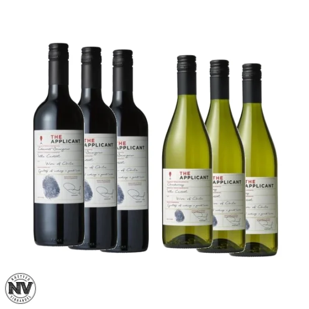 THE APPLICANT KASSETILBUD - 6 FLASKER FOR KR. 360,-