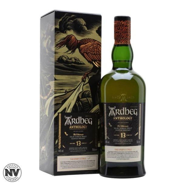 ARDBEG ANTHOLOGY, THE HARP'S TALE, 13 R, ISLAY SINGLE MALT WHISKY