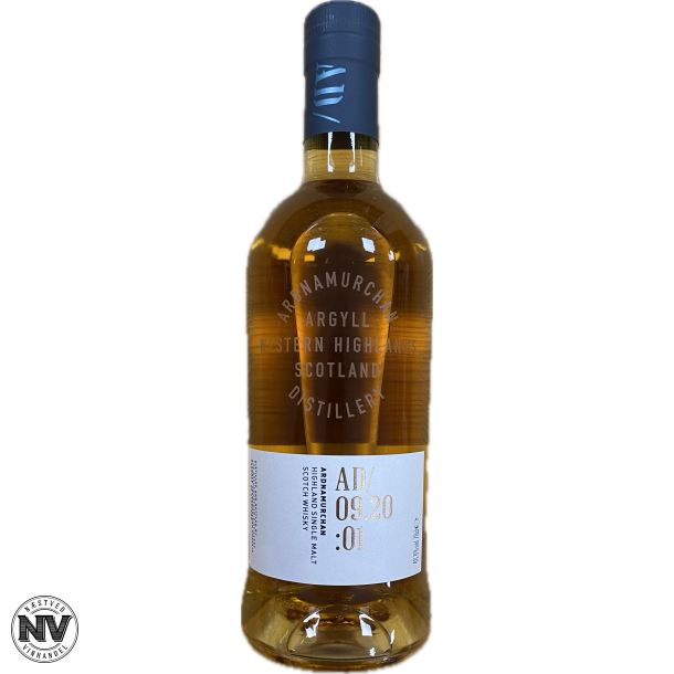 ARDNAMURCHAN DISTILLERY SINGLE MALT WHISKY - AD/09.20:01
