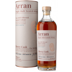ARRAN SINGLE MALT WHISKY, SHERRY CASK