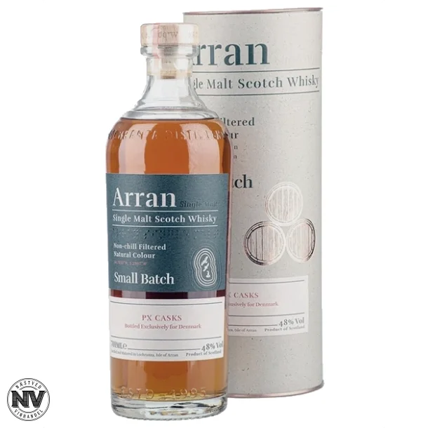 ARRAN SINGLE MALT WHISKY, SMALL BATCH PX CASK