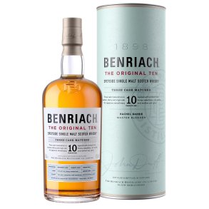 BENRIACH THE ORIGNAL TEN SPEYSIDE SINGLE MALT WHISKY, 10 R