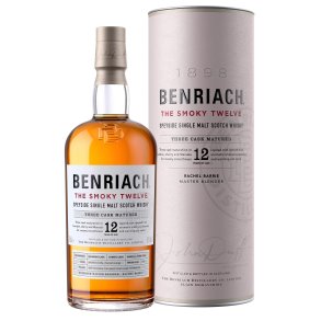 BENRIACH THE SMOKY TWELVE SPEYSIDE SINGLE MALT WHISKY, 12 R