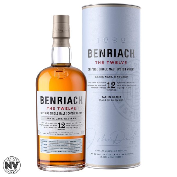 BENRIACH THE TWELVE SPEYSIDE SINGLE MALT WHISKY, 12 R