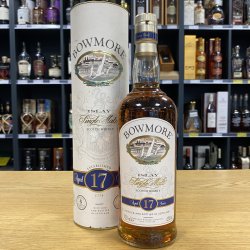 BOWMORE 17 R SINGLE MALT WHISKY - OLD SEAGULL LABEL