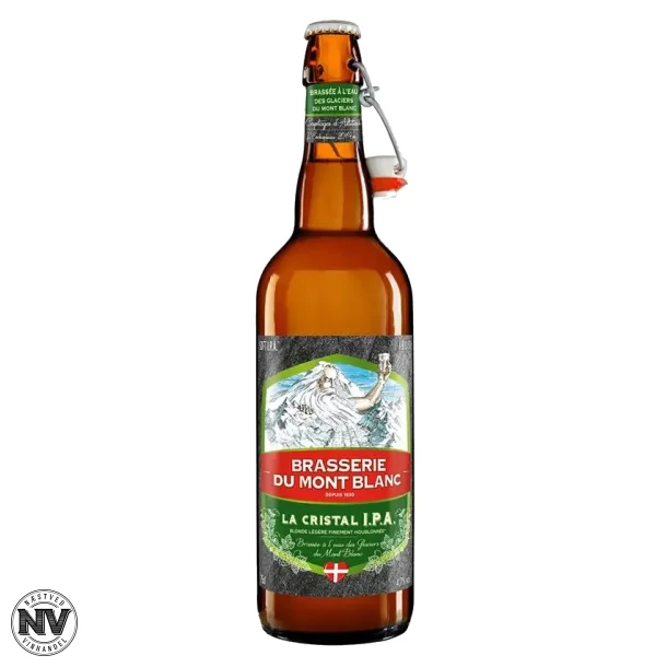 BRASSERIE DU MONT BLANC LA CRISTAL IPA - GLUTENFRI