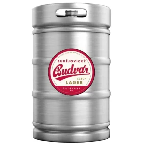 BUDVAR ORIGINAL LAGER - FUSTAGE 30 LITER INKL. PANT