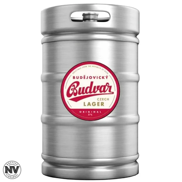 BUDVAR ORIGINAL LAGER - FUSTAGE 30 LITER INKL. PANT
