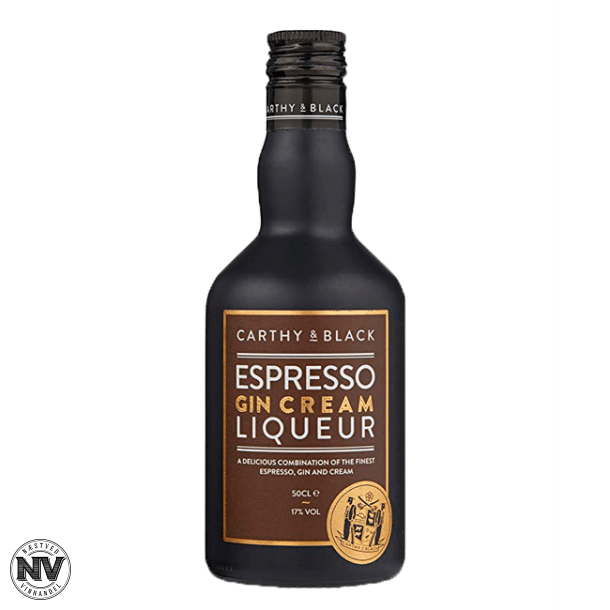 CARTHY &amp; BLACK, ESPRESSO GIN CREAM LIKR