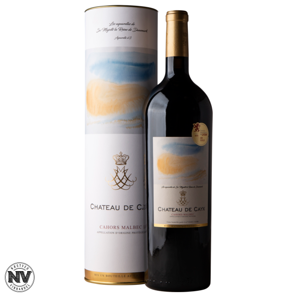 CHATEAU DE CAYX AQUARELLE NO. 3, CAHORS MALBEC MAGNUM 2017 - 1,5 L.
