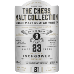 CHESS MALT WHITE KNIGHT B1 INCHGOWER 23 R