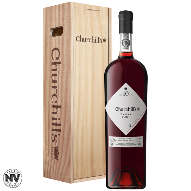CHURCHILL'S 10 �RS DOBBELT MAGNUM TAWNY PORT - 3 LITER