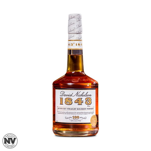 DAVID NICHOLSON 1843, KENTUCKY STRAIGHT BOURBON WHISKEY