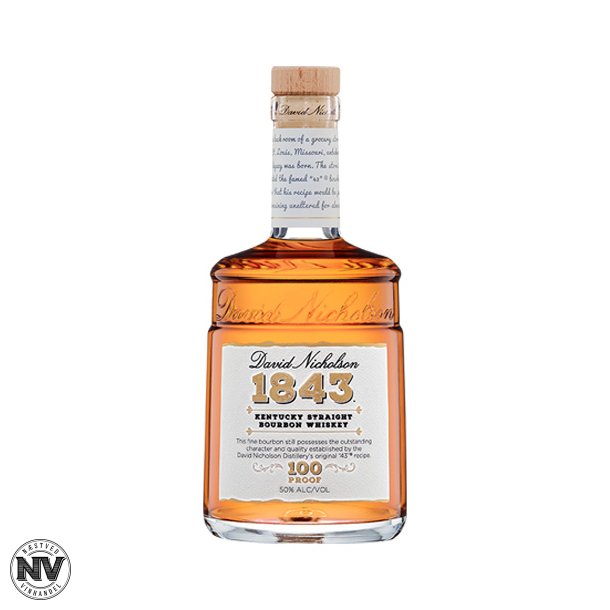 DAVID NICHOLSON 1843, KENTUCKY STRAIGHT BOURBON WHISKEY