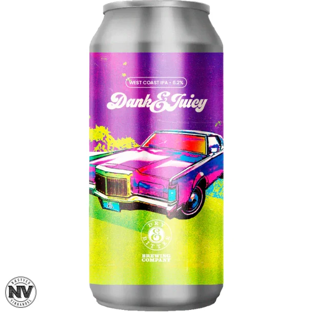 DRY &amp; BITTER DANK &amp; JUICY, WEST COAST IPA