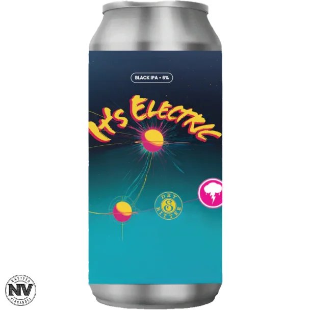 DRY &amp; BITTER IT'S ELECTRIC BLACK IPA