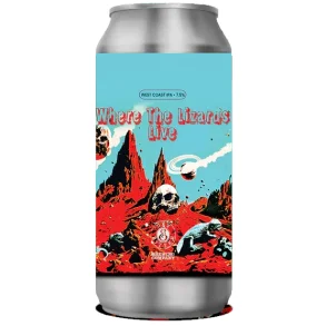 DRY & BITTER WHERE THE LIZARDS LIVE WEST COAST IPA