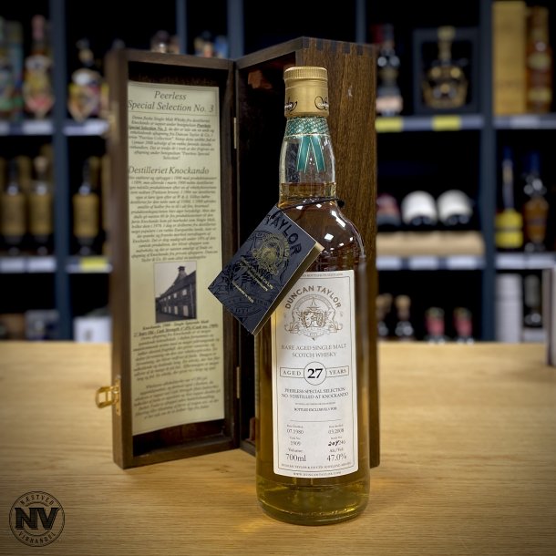 DUNCAN TAYLOR SPECIAL SELECTION NO.3 PEERLESS KNOCKANDO 27 �R