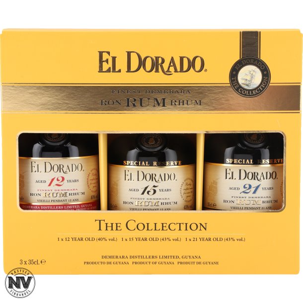 EL DORADO ROM, THE COLLECTION - 12, 15 &amp; 21 �R