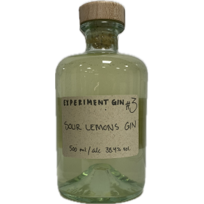 FOUR JIGGERS EXPERIMENT GIN #3 SOUR LEMONS
