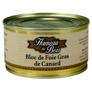 HAMEAU DU BOIS BLOC DE FOIE GRAS AF AND