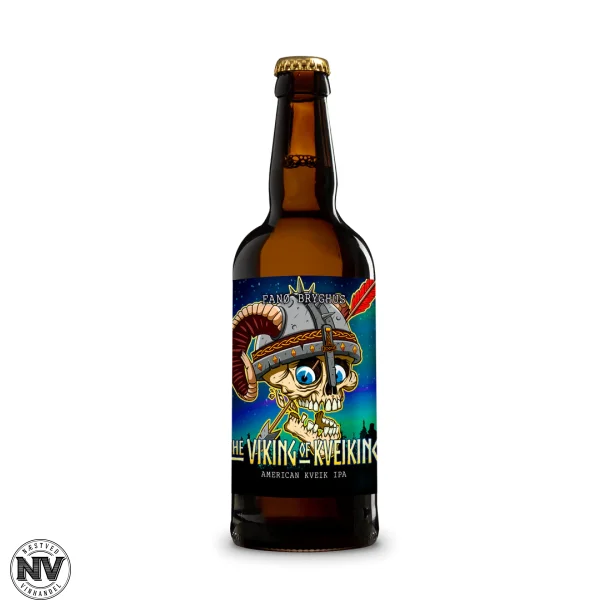 FAN BRYGHUS THE VIKING OF KVEIKING AMERICAN KVEIK IPA