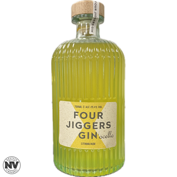 FOUR JIGGERS GIN'OCELLO ORGANIC GIN LIKR