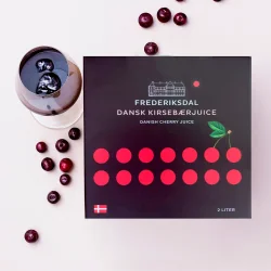 FREDERIKSDAL DRIKKEKLAR DANSK KIRSEB�RJUICE - 2 LITER