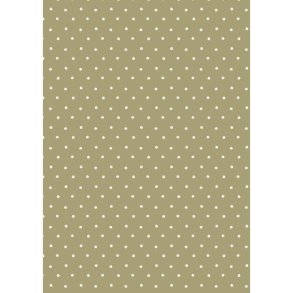 IB LAURSEN GAVEPAPIR, GR�N DAISIES - 5 METER