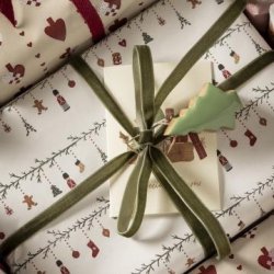 GAVEPAPIR, JULERANKER- 5 METER