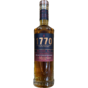 GLASGOW DISTILLERY 1770 SINGLE MALT WHISKY, RELEASE NO. 1 - 50 CL.