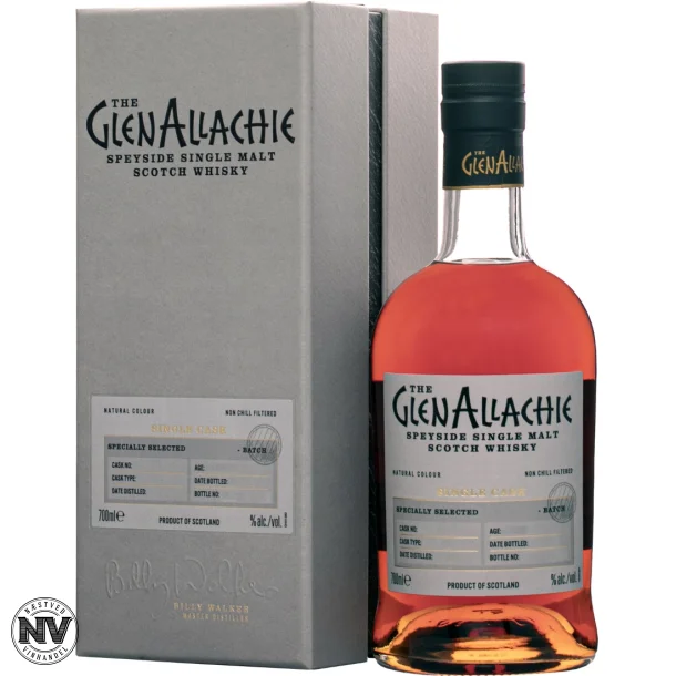 GLENALLACHIE SINGLE MALT WHISKY, DENMARK SINGLE CASK BATCH 4, OLOROSO CASK, 13 R