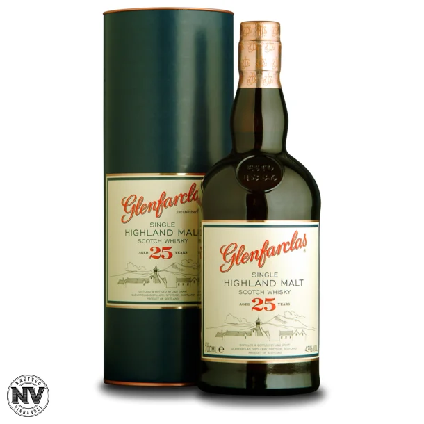 GLENFARCLAS 25 R HIGHLAND SINGLE MALT WHISKY