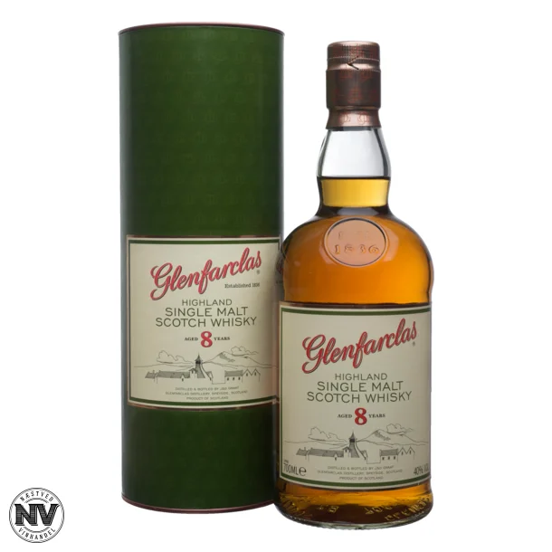 GLENFARCLAS 8 R HIGHLAND SINGLE MALT WHISKY