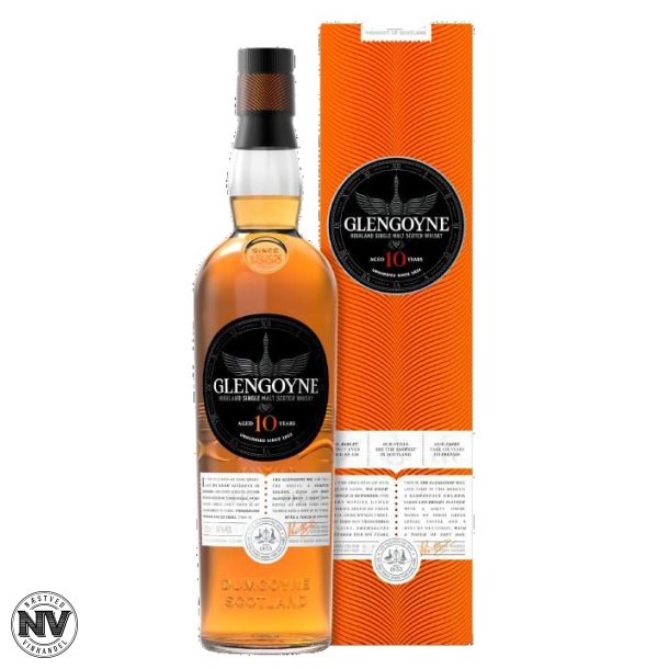 GLENGOYNE HIGHLAND SINGLE MALT WHISKY 10 R