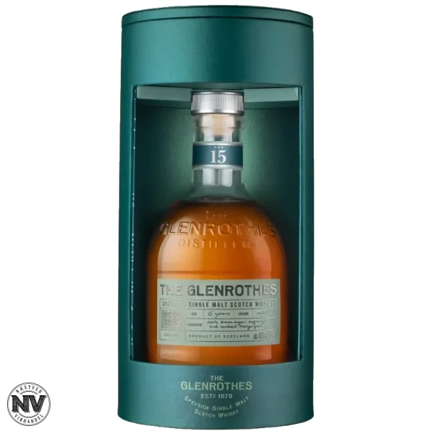 THE GLENROTHES 15 R, SPEYSIDE SINGLE MALT WHISKY