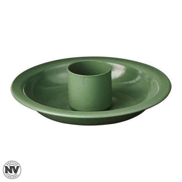 IB LAURSEN LYSESTAGE I GR�NTMALET METAL TIL 2,2 CM LYS
