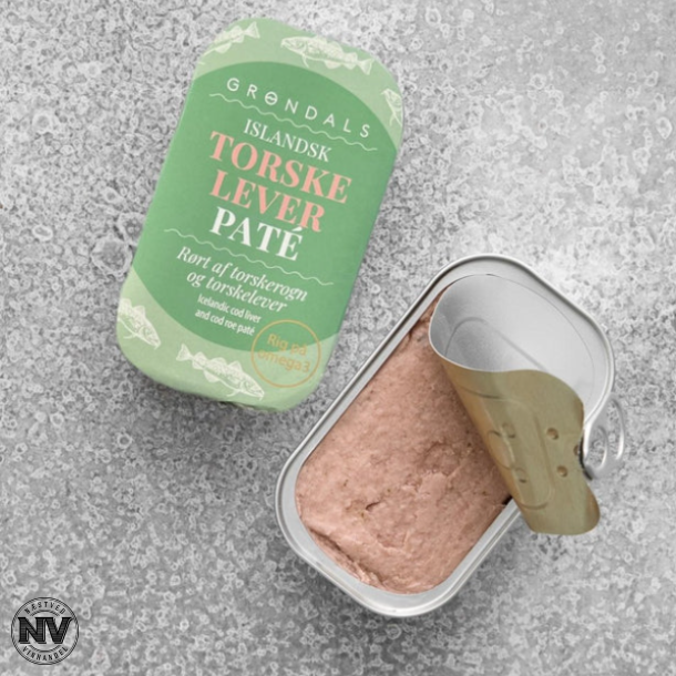 GR�NDALS ISLANDSK TORSKELEVER PATE