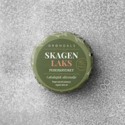 GRNDALS PEBERKRYDRET LAKS I KOLOGISK OLIVENOLIE