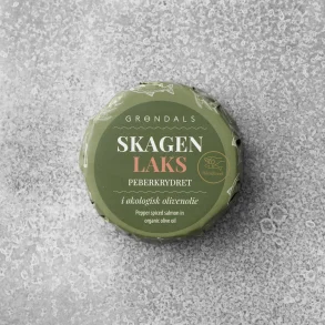 GRNDALS PEBERKRYDRET LAKS I KOLOGISK OLIVENOLIE