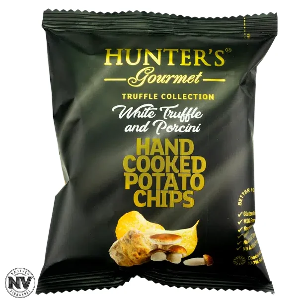 HUNTER'S GOURMET CHIPS - HVID TRFFEL OG KARL JOHAN SVAMPE